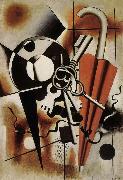 Fernard Leger The umbrella-s design painting